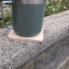 Hand-engraving with color and varnish- Wood Coaster - Pack of 4 (CUSTOMISE)