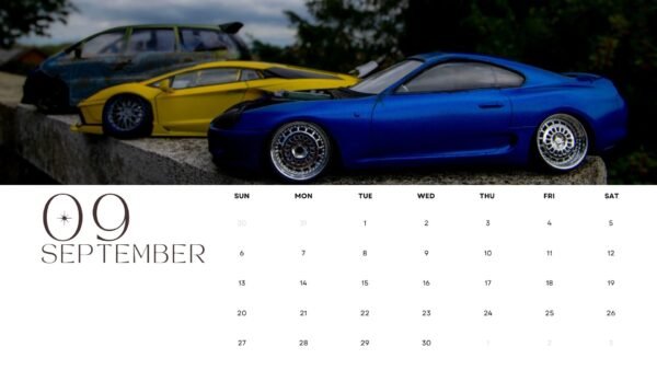 Dudley's Scale Model Car's 2026 Calendar (#DudleysCalendar)