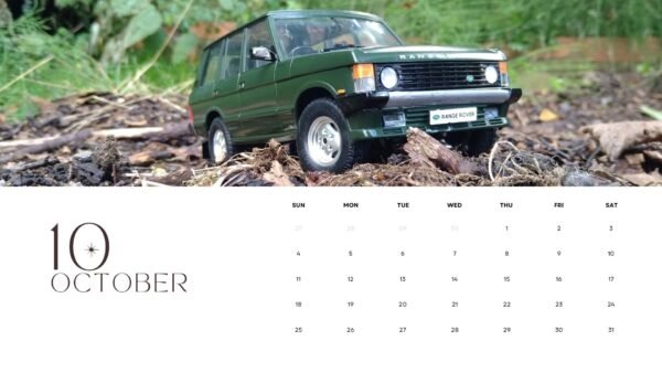 Dudley's Scale Model Car's 2026 Calendar (#DudleysCalendar)