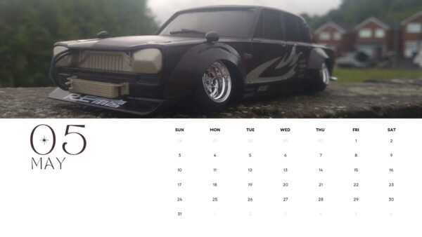 Dudley's Scale Model Car's 2026 Calendar (#DudleysCalendar)