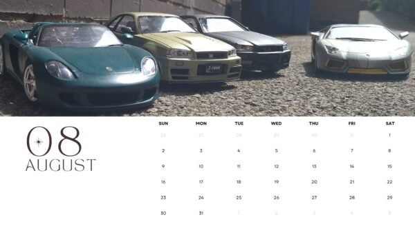 Dudley's Scale Model Car's 2026 Calendar (#DudleysCalendar)