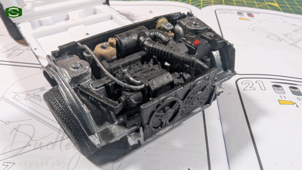 (PRE-ORDER) Duddles Custom Flip #1 – Peugeot 205 GTI (Heller 1/24) – One‑Off Collectible Build