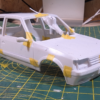 (PRE-ORDER) Duddles Custom Flip #1 – Peugeot 205 GTI (Heller 1/24) – One‑Off Collectible Build