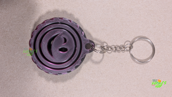 PLA - GYROSCOPIC SPINNERS KEYRINGS