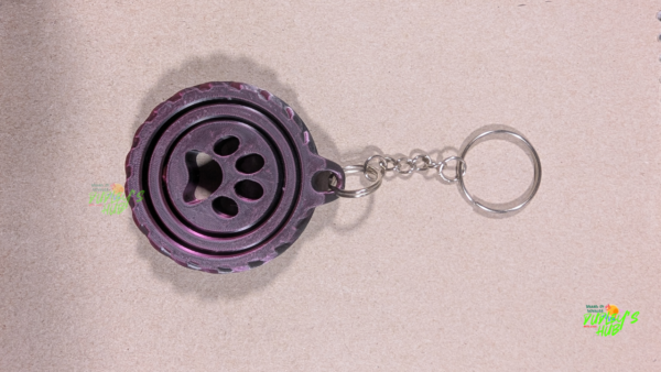 PLA - GYROSCOPIC SPINNERS KEYRINGS