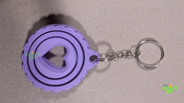 PLA - GYROSCOPIC SPINNERS KEYRINGS