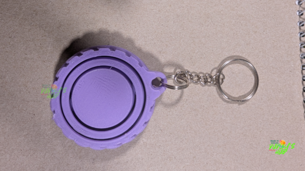 PLA - GYROSCOPIC SPINNERS KEYRINGS