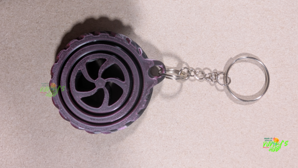 PLA - GYROSCOPIC SPINNERS KEYRINGS